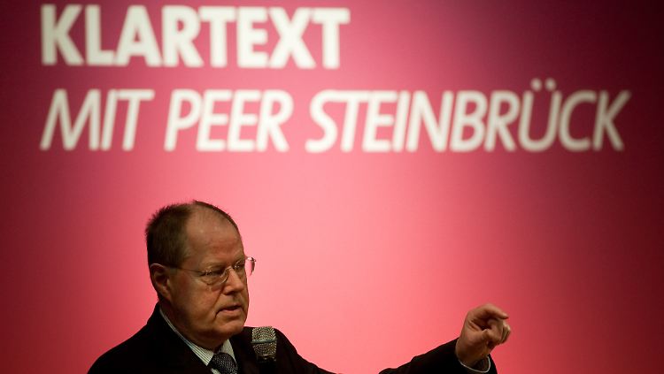 Die Veranstaltung, auf der Steinbrück sich über Berlusconi äußerte, stand unter der Überschrift "Klartext".