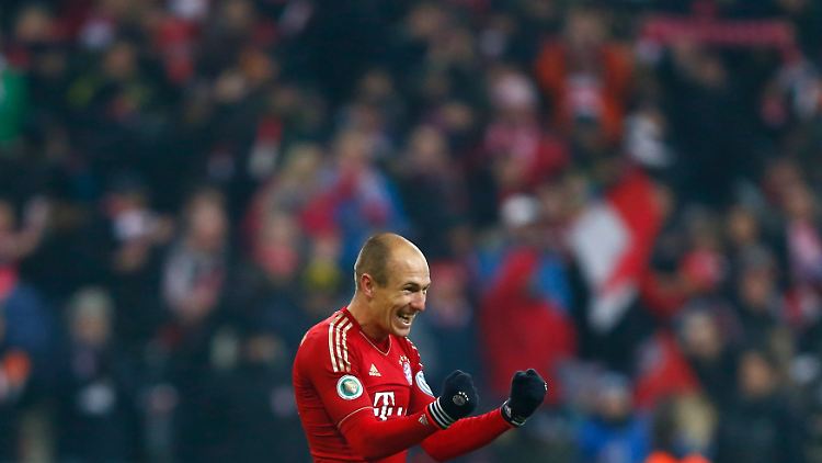 Gegen die Schmach der Vergangenheit: Mit seinem Siegtreffer verdrängte Arjen Robben sein Dortmund-Trauma.