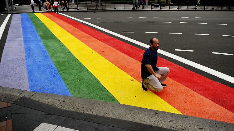 Die Frage der Gleichberechtigung inspiriert Künstler auf der ganzen Welt, wie hier in Sydney.