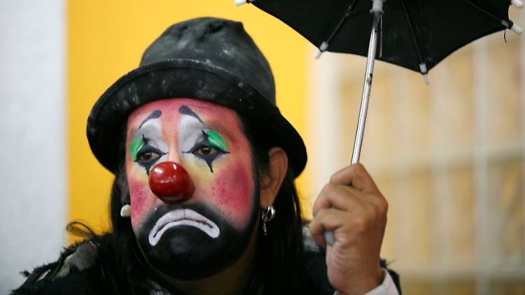 Miese Nummer: Mit Berlusconi wollen sich Clowns nicht vergleichen lassen.