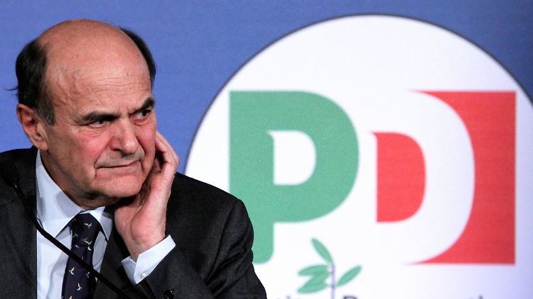 Nicht mit Berlusconi: Pier Luigi Bersani, Chef der Mitte-Links-Allianz.