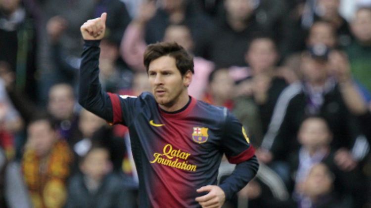 Punkte nahm Weltfußballer Lionel Messi aus Madrid nicht mit, aber eine neue Bestmarke. Er erzielte sein 18. Clasico-Tor.