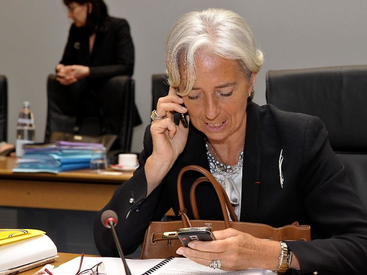 Christine Lagarde: "Wäre schon ein Nachfolger ernannt, würde der amtierende Präsident doch zur 'Lame Duck'."