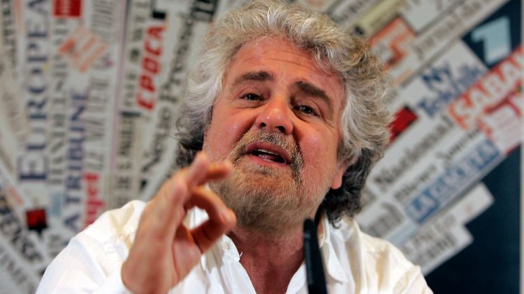 Beppe Grillo.
