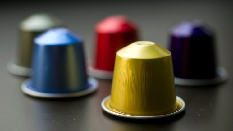 Kaffeekapseln der Marke Nespresso.