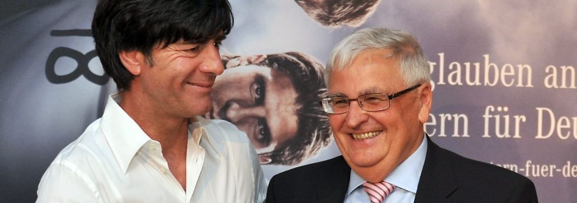 "Unser Verhältnis ist intakt": Bundestrainer Joachim Löw und DFB-Präsident Theo Zwanziger.
