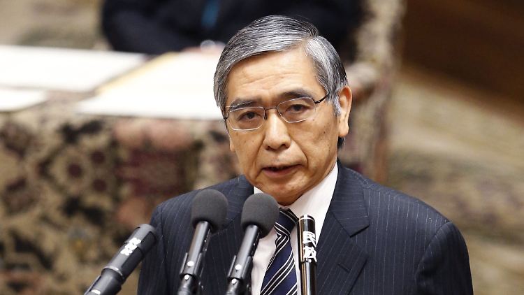 Bewegt den Yen schon vor Amtsantritt: Haruhiko Kuroda.
