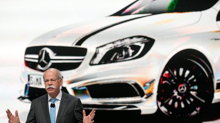 Daimler-Chef Zetsche: "In China müssen wir vorankommen, da sind wir dran."