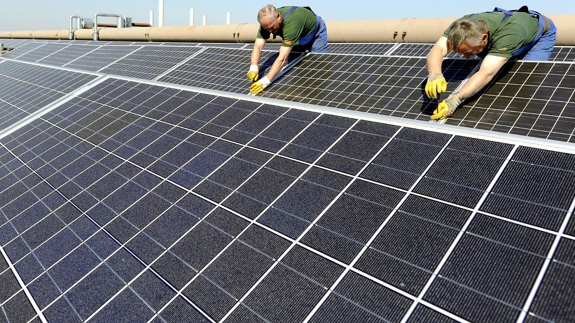 Etwa 80 Prozent aller Solaranlagen in Deutschland sind auf Dächern installiert.