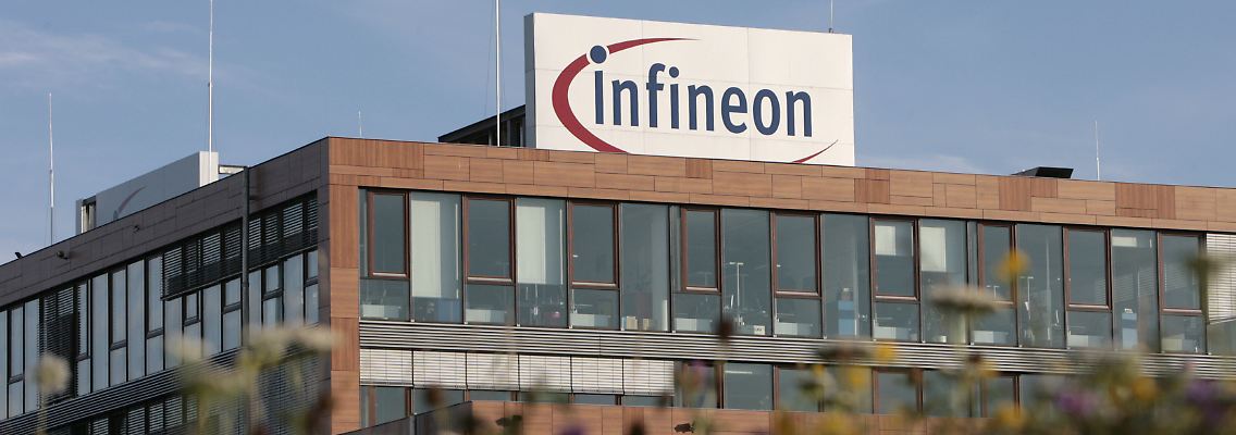 Firmensitz von Infineon in Neubiberg bei München.