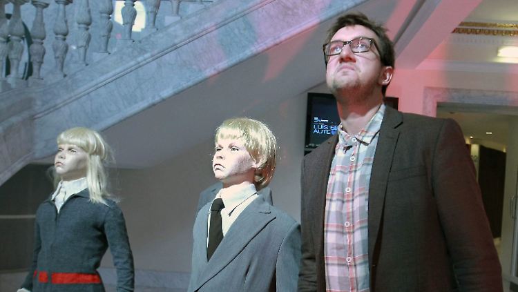 Matthias Hoene (r.) beim Horror Fantasy Film Festival in San Sebastian.