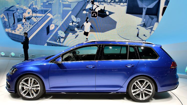 Dank des gewachsenen Radstandes bietet der Golf Variant wesentlich mehr Platz im Innenraum.