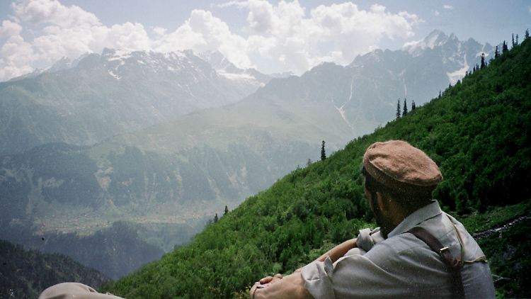 Ein Touristenführer im Swattal, einer malerischen Region im Norden Pakistans.