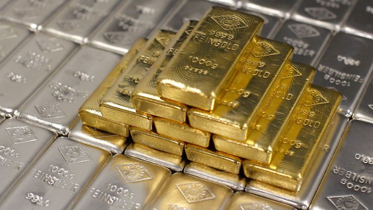 Gold wird billiger.