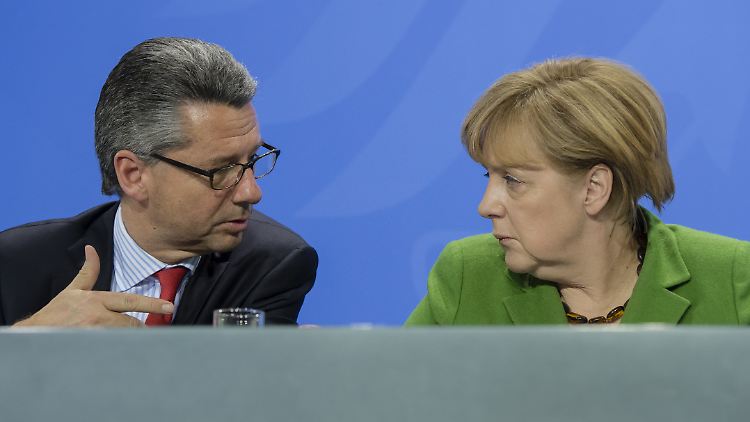 "Dann haben wir die Energiewende ja geschafft": BDI-Präsident Grillo und Kanzlerin Merkel.