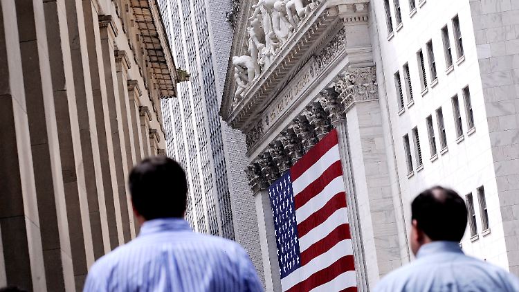 Die New Yorker Börse baut auf den Dow Jones.