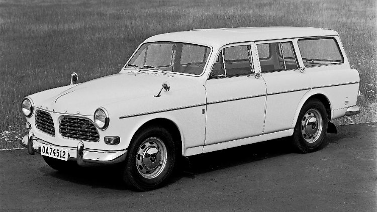 Der Volvo Amazon Kombi war zwischen 1962 und 1969 ein gängiges Modell. Heute ist er ein begehrtes Sammlerstück.