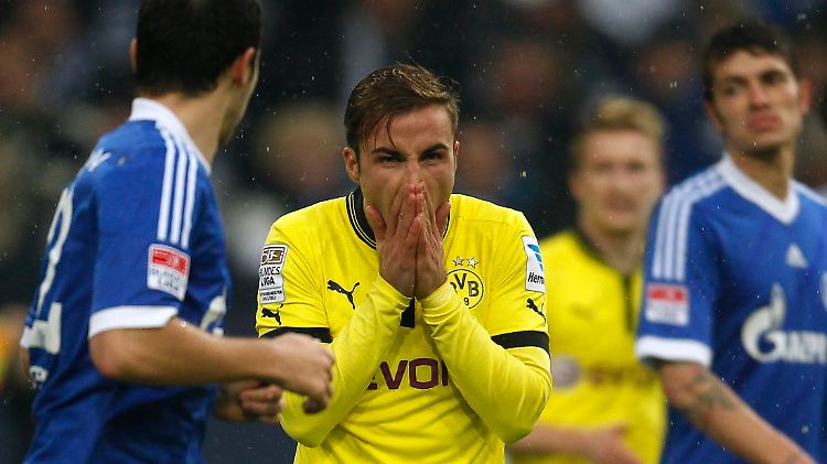 Für Mario Götze und den BVB war der Derby-Ausflug nach Gelsenkirchen ein Horrortrip.