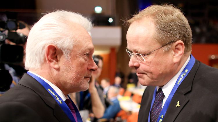 Wolfgang Kubicki und Dirk Niebel - Konkurrenten und ähnliche Typen.
