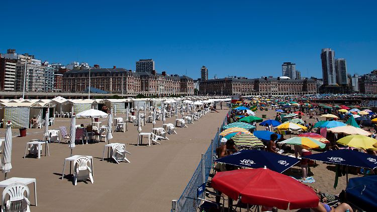 In Mar del Plata leben über 500.000 Menschen, im Sommer steigt die Einwohnerzahl durch die vielen Touristen auf über eine Million.