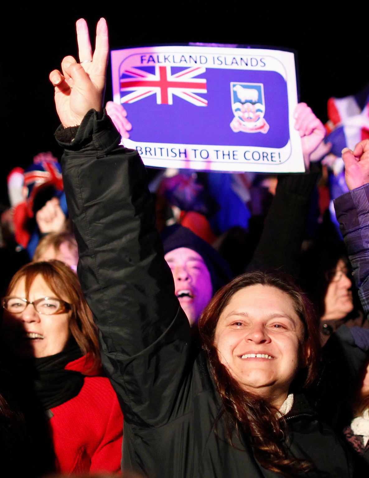 Jubel auf den Falklandinseln: ...