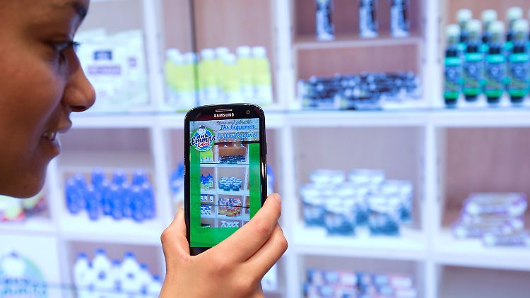 Das Smartphone wird mehr und mehr zum Einkaufswagen. 