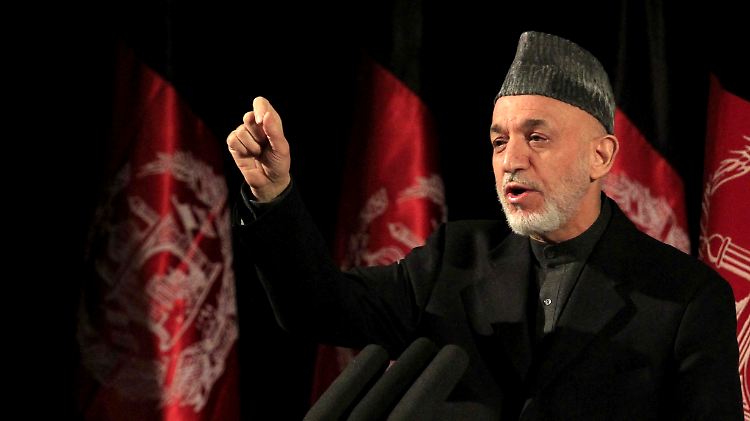 Hamid Karsai legt nach.