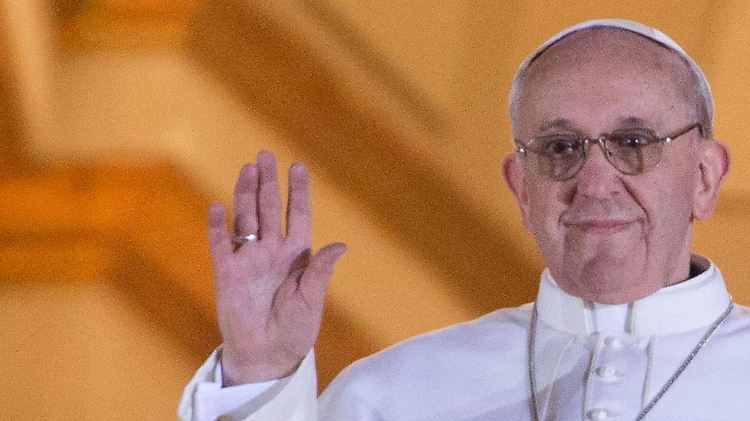 Hoffentlich fairer als Maradona: Papst Franziskus