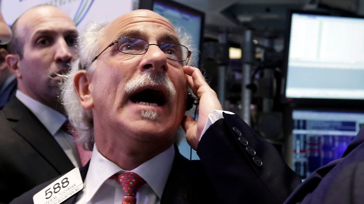 Alle Blicke gehen nach oben an der Wall Street.