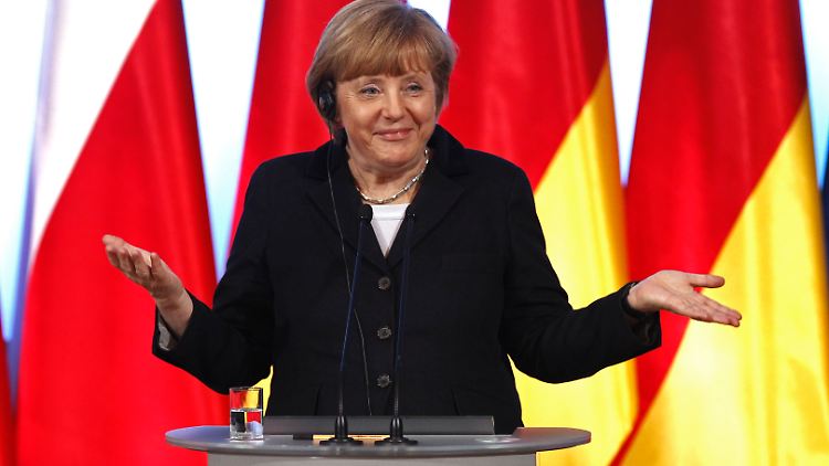 Angela Merkel.