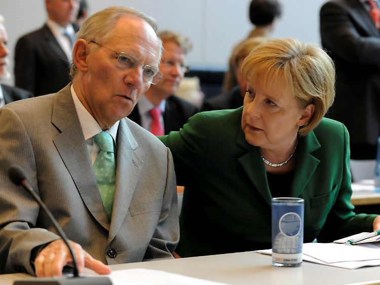 Rettungsschirmmäßig wieder auf einer Linie: Angela Merkel und Wolfgang Schäuble.