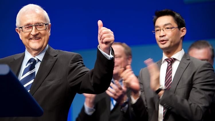 Spitzenkandidat und Parteichef: Rainer Brüderle (l.) und Philipp Rösler.