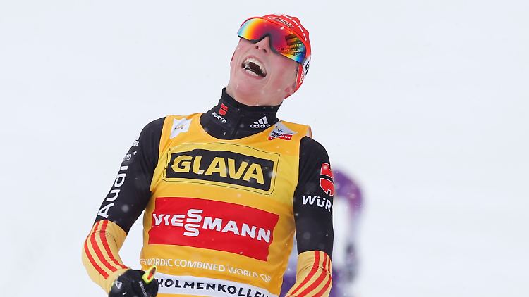 Er ist der Beste: Eric Frenzel aus Oberwiesenthal.