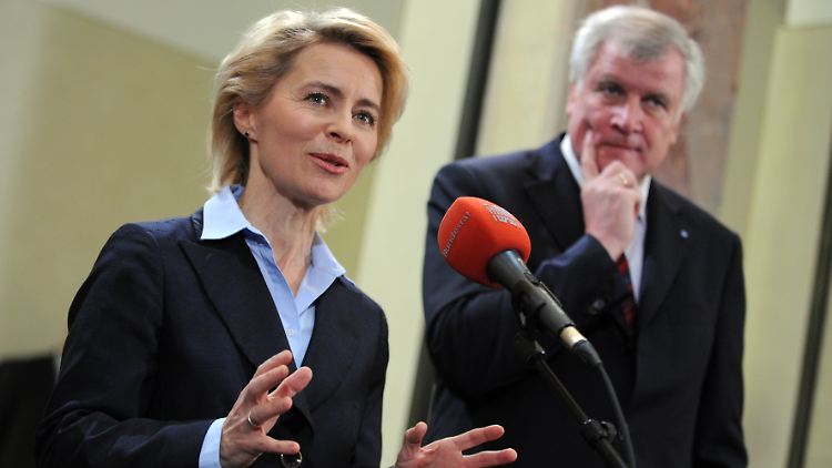 Die Streitereien zwischen Ursula von der Leyen und Horst Seehofer sind - zumindest bis zum Herbst - beigelegt.