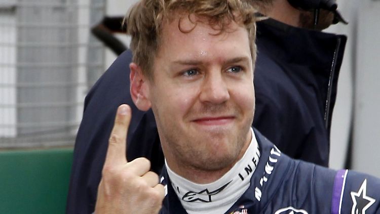 Die Eins ist wohl seine Lieblingszahl: Sebastian Vettel.
