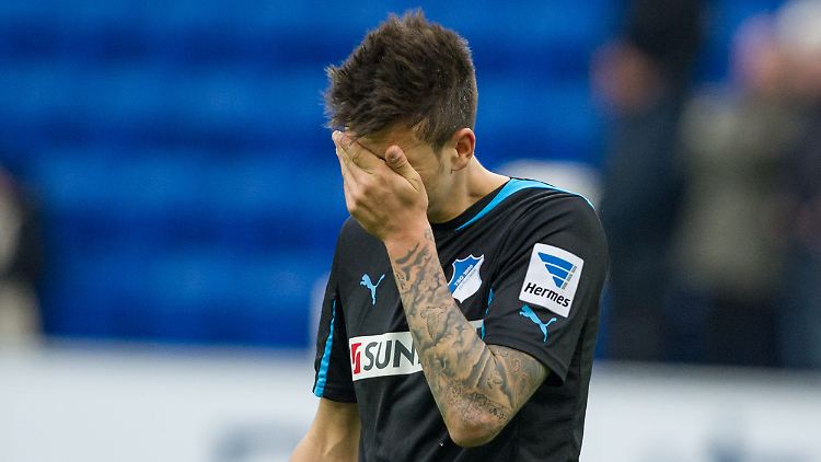 Hat er schon? Hoffenheims Joselu nach der Partie gegen Mainz.