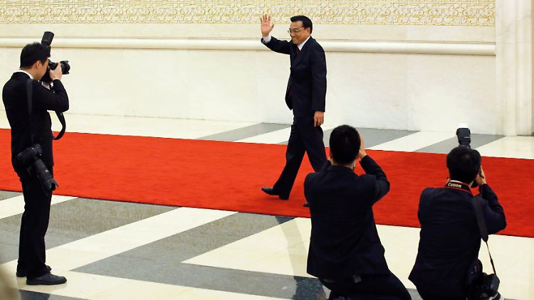 Angetreten mit großen Plänen: Premier Li Keqiang.
