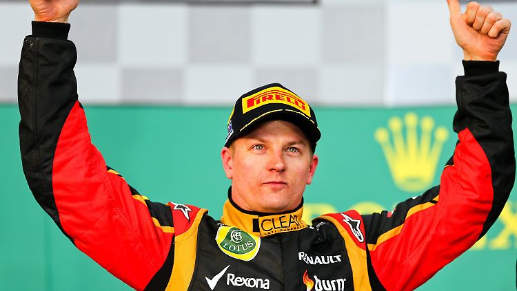 "Lasst mich in Ruhe, ich weiß, was ich tue": Kimi Räikkönen.