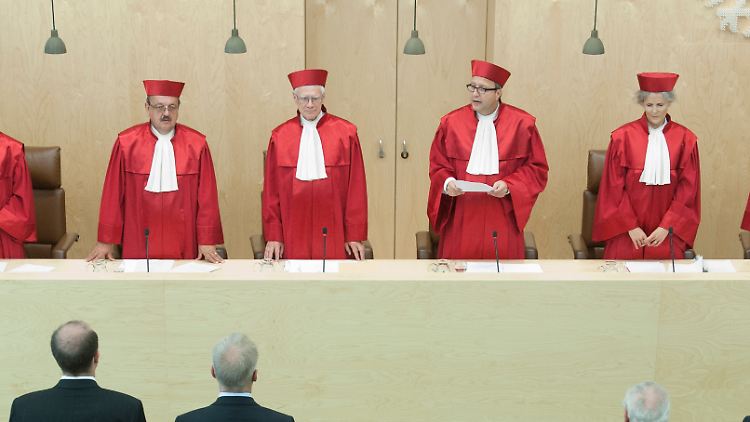 Der zweite Senat des Bundesverfassungsgericht spricht von "nur unzureichend ausgeprägtem Bewusstsein" der Strafrichter.