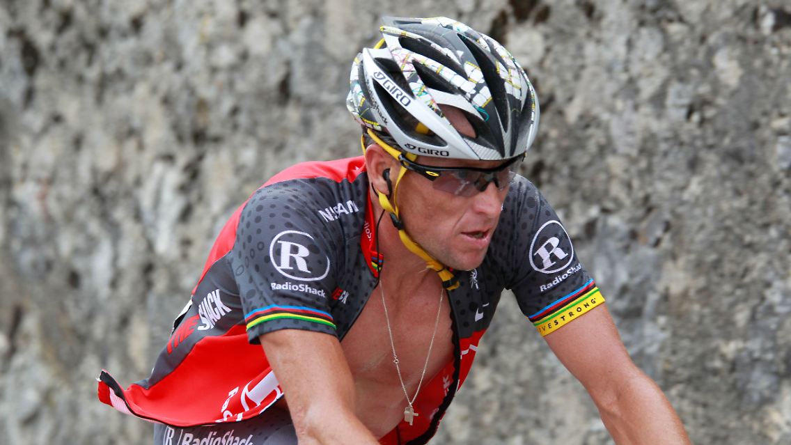 Lance Armstrong fährt zu Zeit seine letzte Tour de France - die Doping-Vorwürfe kann er nicht mehr hören.
