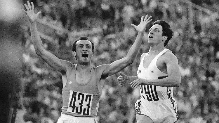 1980 lief Pietro Mennea bei den Boykott-Spielen in Moskau zu Olympia-Gold.