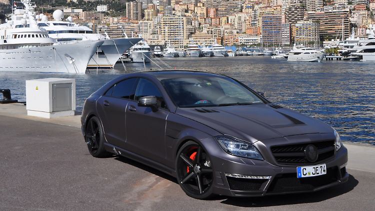 Wer seinen CLS AMG63 in Chemnitz aufbereiten lässt, dürfte trotz Tarnung keine Chance haben, ungesehen zu bleiben.
