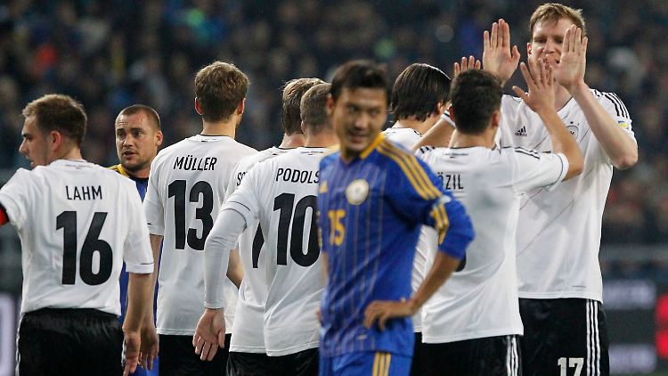 Das deutsche Team ließ von Anfang an nichts anbrennen.