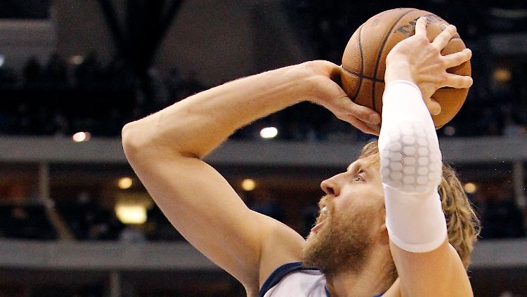 Dirk Nowitzki zeigt sich in guter Form.