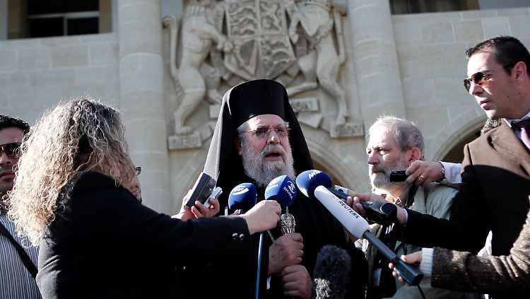 Erzbischof Chrysostomos vertraut den "Genies in Brüssel" nicht. 