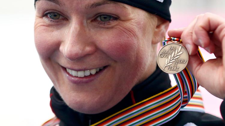 Mit 41 Jahren noch immer nicht zu alt für WM-Medaillen: Claudia Pechstein.