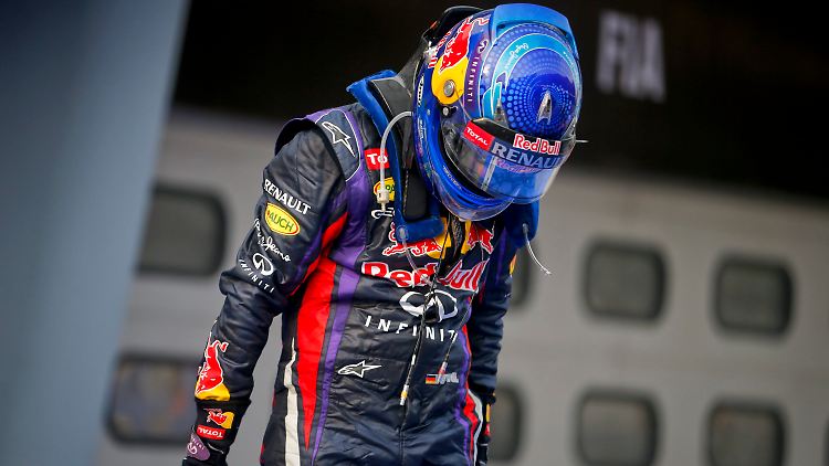 Erst eiskalt, dann einsichtig: So richtig freuen kann sich Sebastian Vettel nicht über seinen ersten Saisonsieg. 