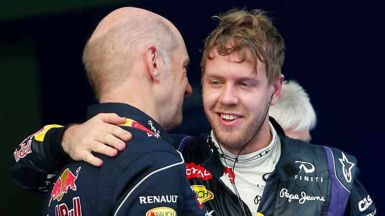 Wenn Sebastian Vettel ohne Adrian Newey ein Rennen bestreitet, kann das nur heißen: Red Bull ist sich seiner Sache sehr sicher.
