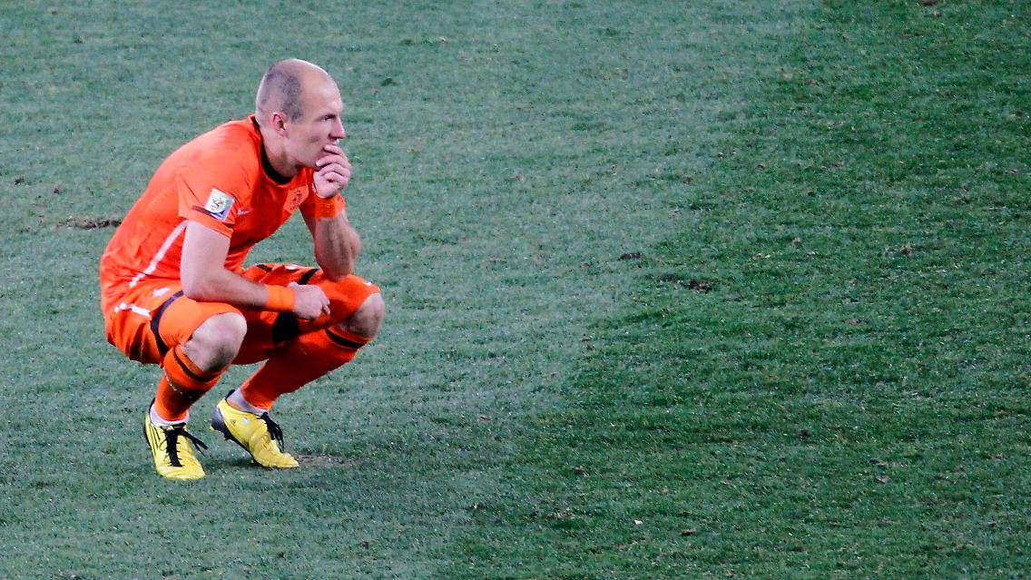 Aus und vorbei: Arjen Robben.