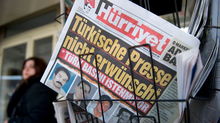 Türkische Medien wie die Hürriyet sind verägert.